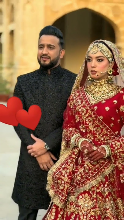 Arisha Razi Wedding Look ❤️ | Barat and Walima | #trending #wedding #love #arisha #viral
