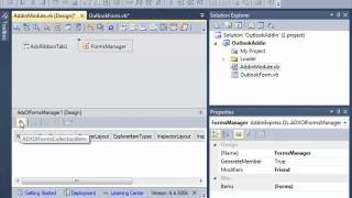 Outlook form regions: Complete Replacement (VB.NET, C#)