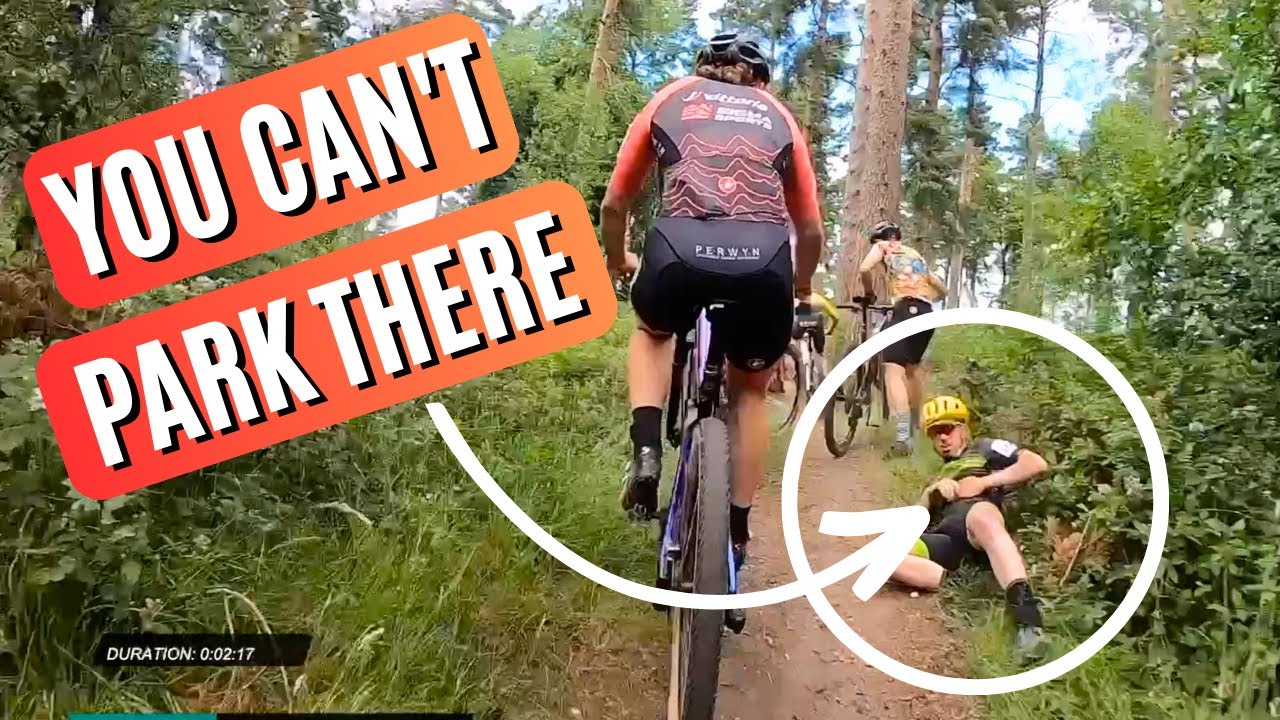 Видеозапись с борта — Cannock Chase National RD 5 — июль 2023 г.