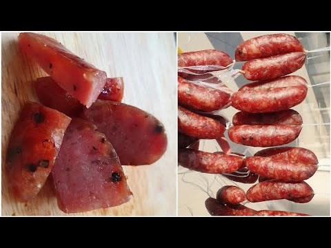 Video Cách Làm Lạp Xưởng Tại Nhà Đơn Giản Màu Đẹp KHÔNG Cần... - youtube