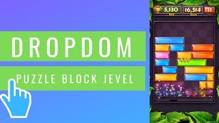 Dropdom Puzzle Block Jewel | This Game is So Difficult! | iOS/Android Mobile Gameplay (2019) screenshot 4