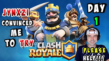🔴LIVE SHORT  - DAY 1 - TRYING CLASH ROYAL FOR THE FIRST TIME TO SEE WHAT JYNXZI IS SO HYPE ABOUT!