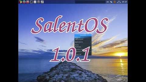 SalentOS 1.0.1 Look At