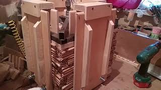 видео: Пресуем корпус Роже-Делона. Улей из камыша. картинка: Пресуем корпус Роже-Делона. Улей из камыша.