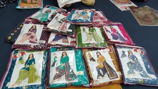 Chickpet Bangalore Wholesale Shop Start 350Rs/Cotton Patiyala Stitched Pure Cotton Suits/Shopping