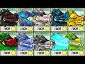 pvz fusion 2 6 max level machine turrets vs all bosses ice map