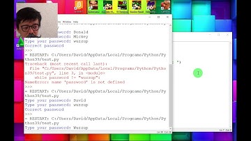Python- While Loop, If Else in the Password software