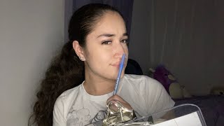 ASMR Best Friend Quiz 👯‍♀️ ~ Asking You Personal Questions {Soft Spoken/Whispered & Writing Sounds} screenshot 2