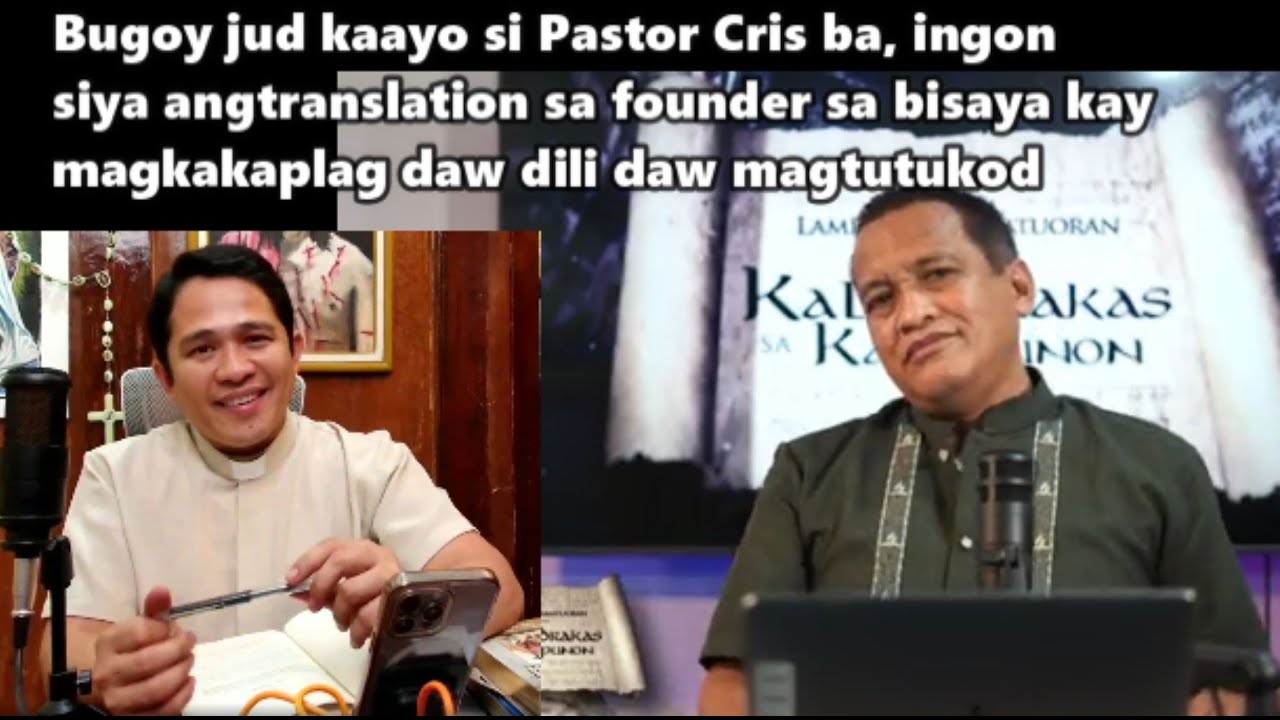 Ptr. Cris nag REBUT NA KAY DARWIN GITGANO