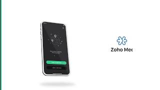 Launch and join online meetings on the go - Zoho Meeting iOS app screenshot 3