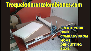 Manual die cutting machine