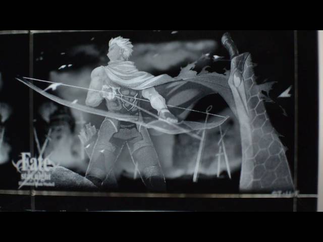 CROSS-CF限定】Fate/stay night [Unlimited Blade Works] 3Dクリスタル