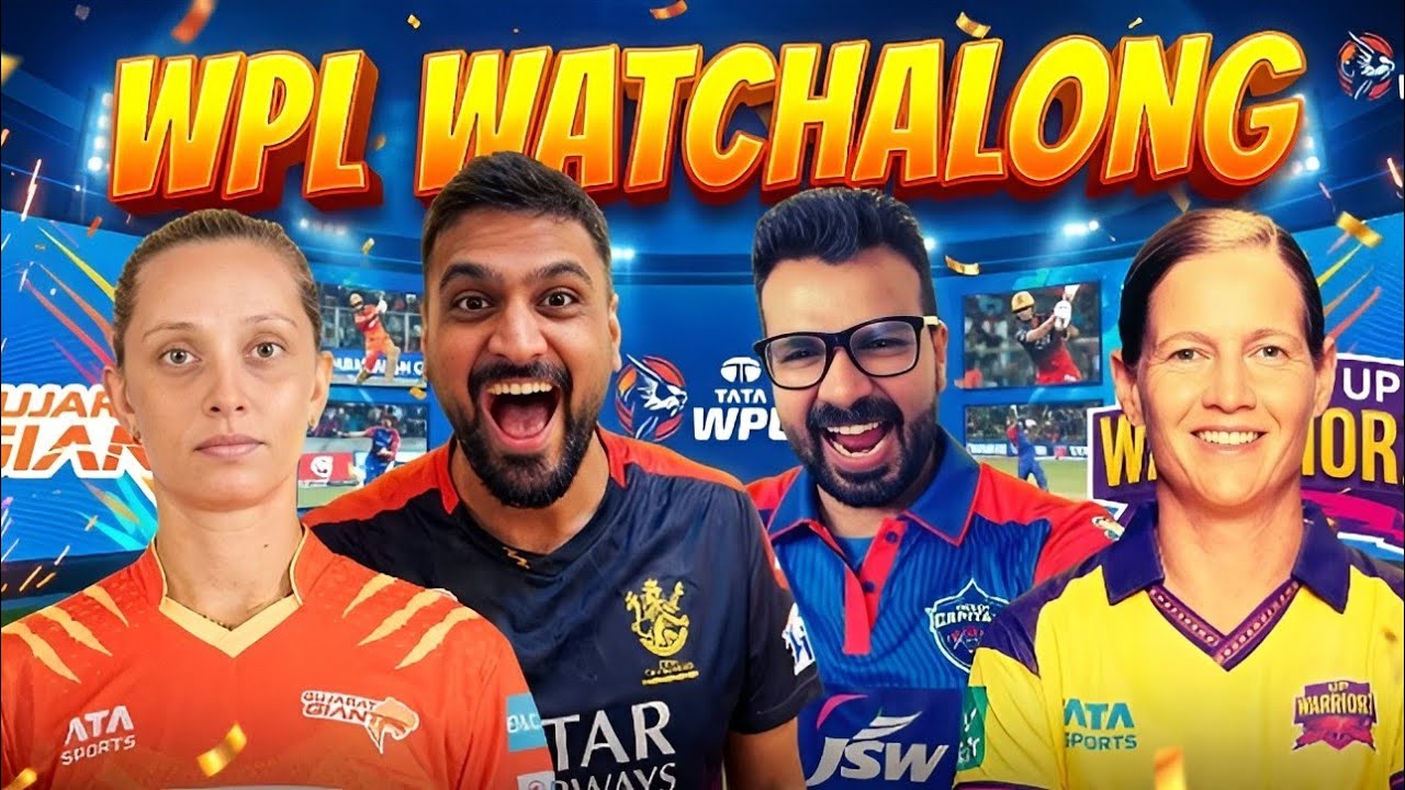 Tata WPL 2026 LIVE Watchalong | Match 14 - GG vs UPW
