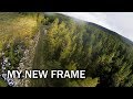 Testing my brand new original frame &quot;JOY&quot; for FPV racing and exploration