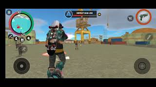 i deafeated mad joe with pistol ##vegas crime simulator ##