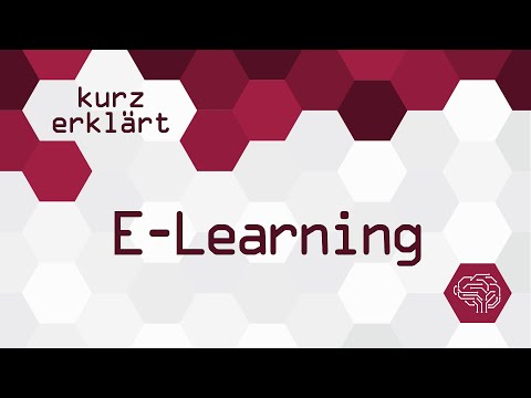 E-Learning - Kurz erklärt