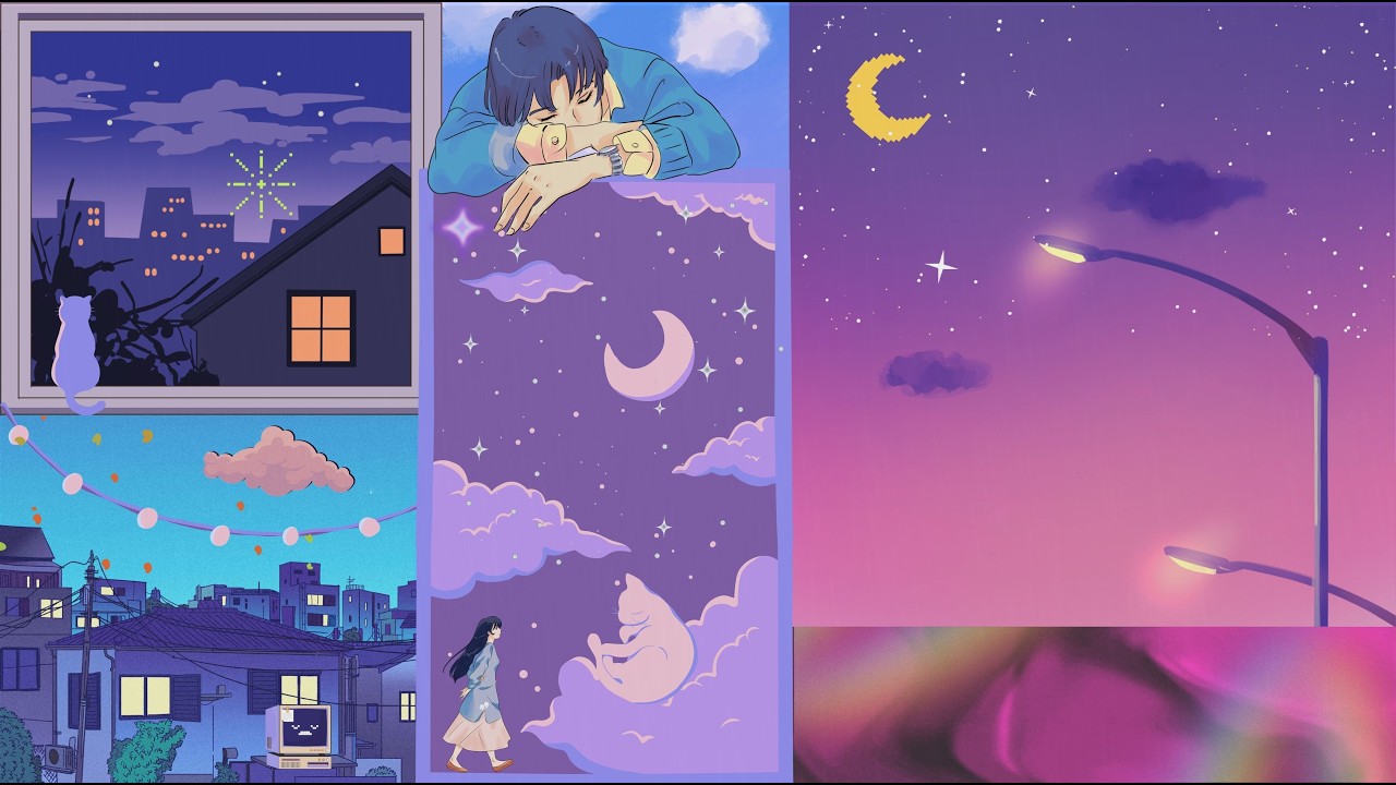 City Slumber 🌙  Chill Piano for Study & Relaxing