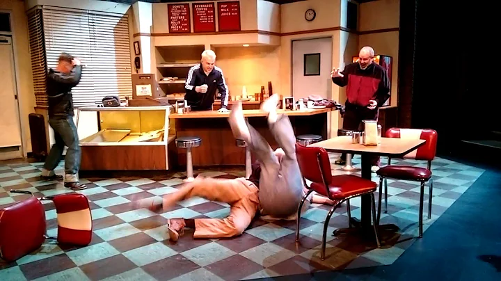Superior Donuts Fight, choreographed by Jens Rasmu...