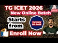 TG ICET 2026 Online Classes Telugu | New Batch Announcement | MBA MCA Entrance