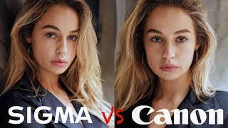 LENS BATTLE  CANON 2470 vs SIGMA 2470 Art