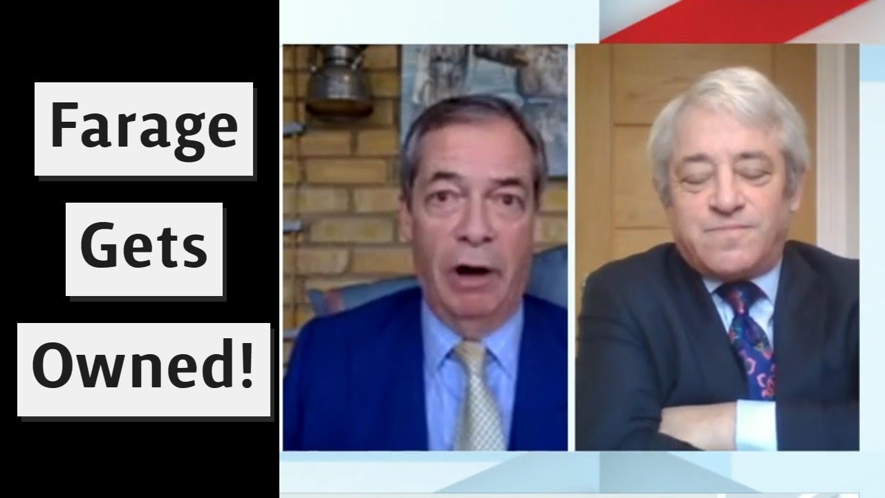 Farage Gets Owned By Bercow Over Brexit Non Sense!