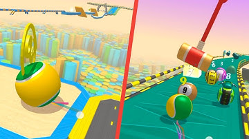 Action Balls - All Levels 254-255 & Race, SpeedRun Gameplay, Android IOS, Amaizing Ball Game