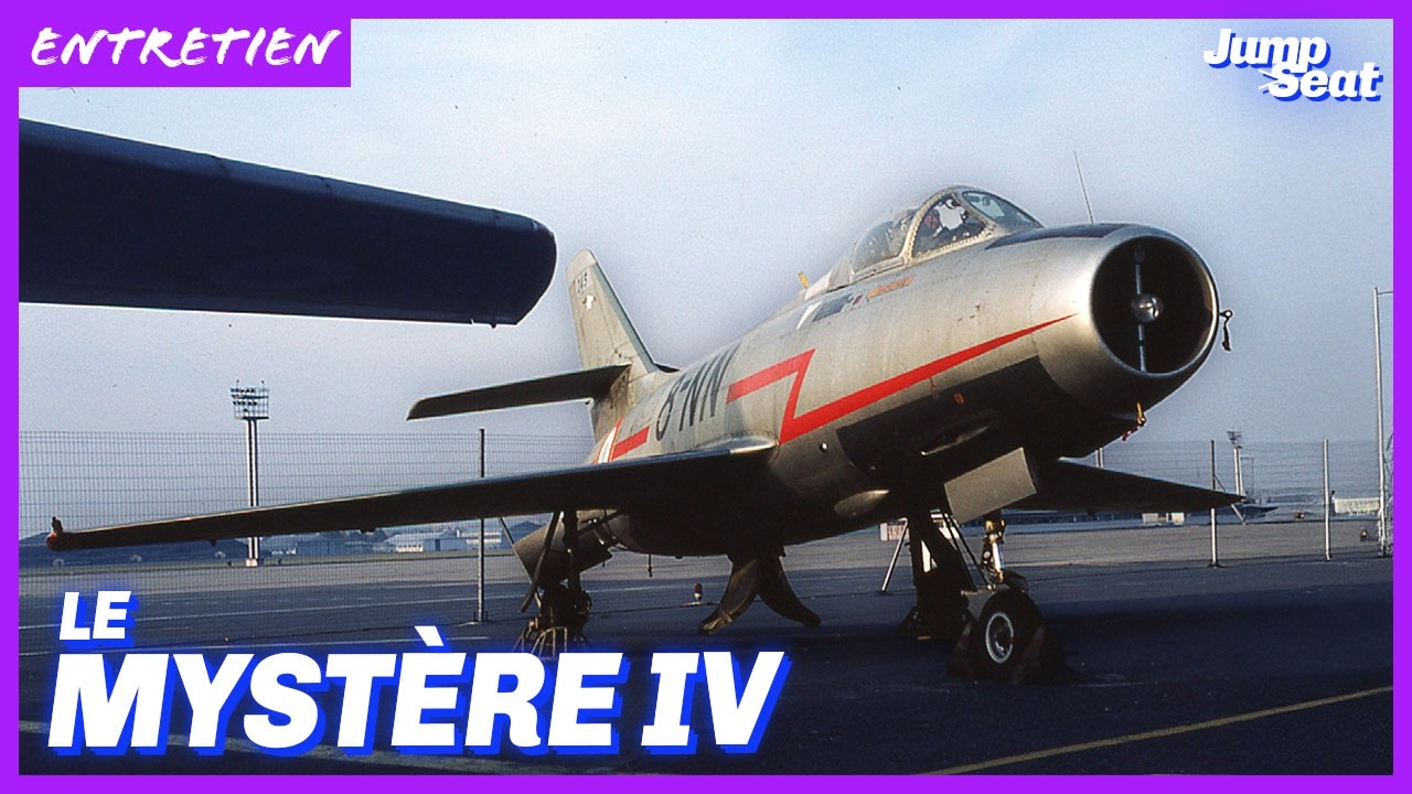 Mystère IV : L’avion qui a fait décoller l’armée de l’air moderne !