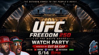 UFC Freedom 250 || Topuria vs Gaethje (WATCH PARTY) || Hosted By CUT DA CAP