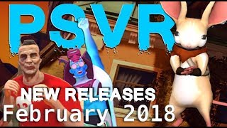 PSVR Releases February 2018 | 11 New Games this month!