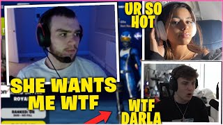 MONGRAAL BLUSHES After CLIX EX GIRLFRIEND RIZZ Him Up On LIVE STREAM OG Fortnite