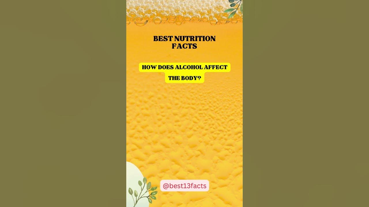 Best Nutrition Facts 6 How Does Alcohol Affect The Body shorts best-nutrition-facts-6-how-does-alcohol-affect-the-body-shorts