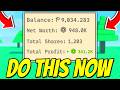 How To GET INFINITE POINTS FAST In Stonks! (BEST METHOD) Roblox