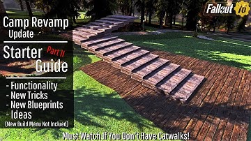 Fallout 76 Camp Tutorial | Camp Revamp Update | Custom Camps Made Easy // Guide // Relaxed Building