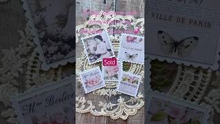 #etsyshop #vintagestyle #ephemera #junkjournal #shabbychic