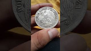 1 peso chileno 1880