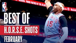 NBA's Best H.O.R.S.E. Shots | February 2018-19 NBA Season