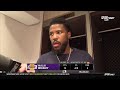 Malik Beasley Postgame Interview | Los Angeles Lakers beat Golden State Warriors 113-105