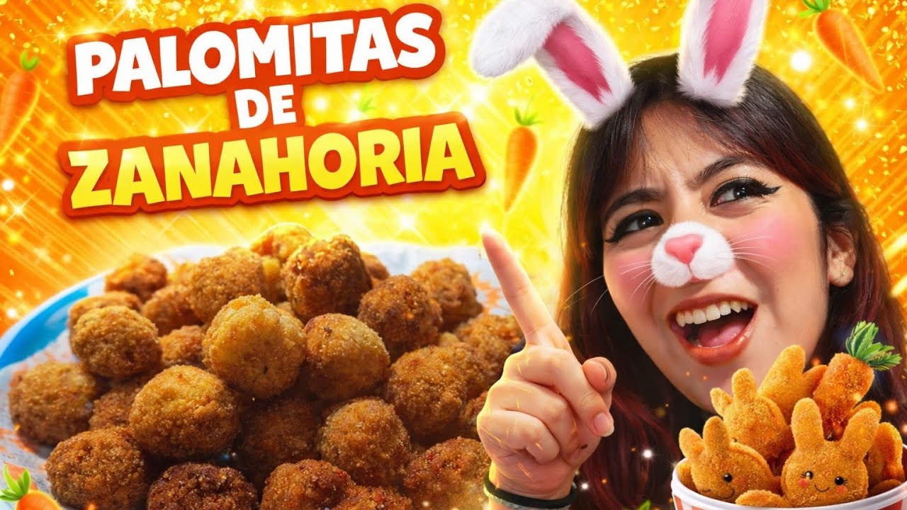 Palomitas de zanahoria 