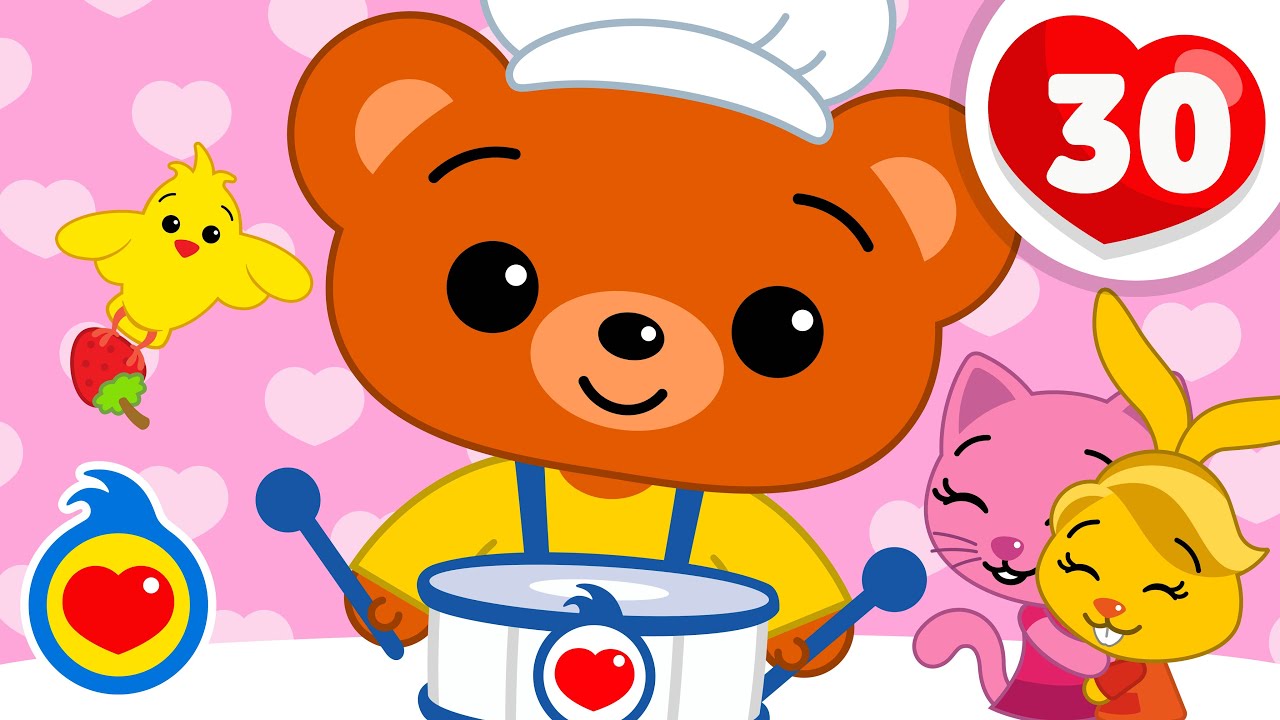 Бам и его друзья 🐻 Песенка про дружбу для детей | Плим Плим