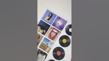 DIY Mini Olivia Rodrigo Vinyl Records + FREE Printables #shorts