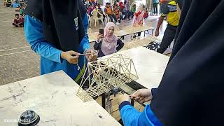 Pertandingan Bridge Building : Team SMKSP KARNIVAL STEM 2024 Daerah Pekan