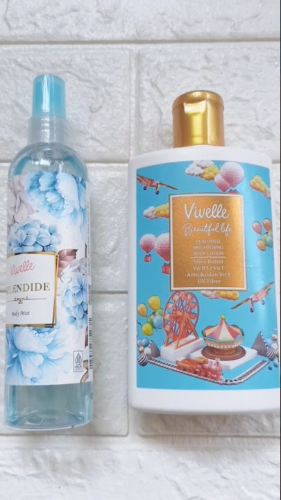 Review parfum supermarket Vivelle Body Mist dan Vivelle Body Lotion