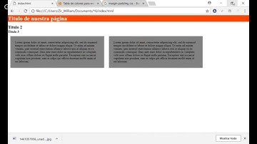 Sesión 6 - Introducción a CSS, Estilos internos desde el TAG y desde Style (HTML), estilos externo