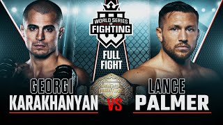 Georgi Karakhanyan vs Lance Palmer (Featherweight Title Bout) | WSOF 7, 2013