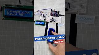Arduino Parking Sensor with Ultrasonic Sensor + LCD 🚗📏#arduino  #parkingsensors
