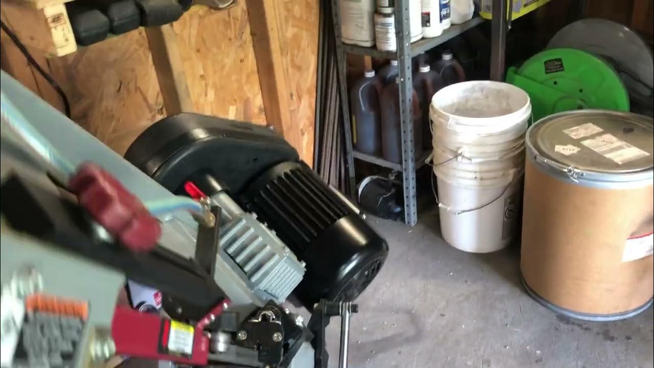 Harbor freight metal cutting band saw review, tips, instructions, etc