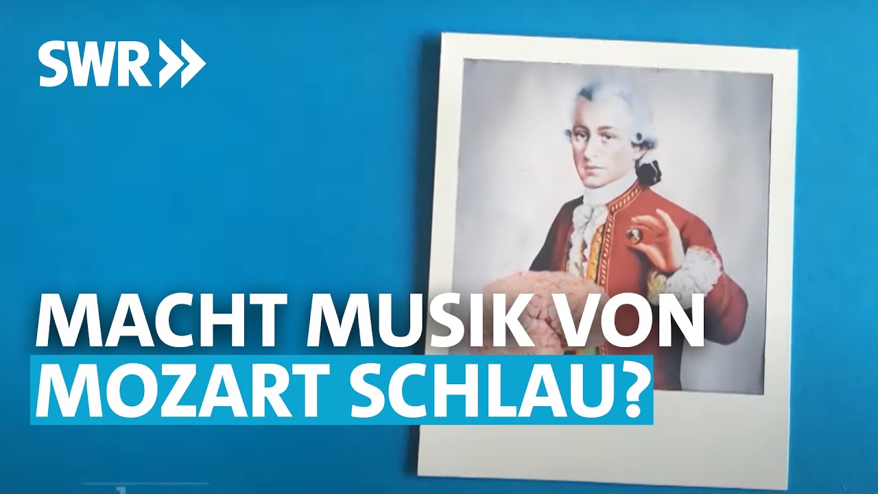 Mozart -Effekt. Klassische Musik zum Studium von Konzentration und Gehirnleistung