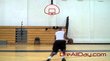 Dre Baldwin: Hands-Up Hesitation Move Thru Legs Pullup Pt. 1 | Kobe Bryant Scoring Moves