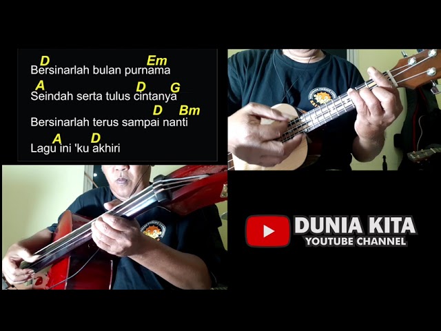 Cuk u0026 Cello Keroncong (Lirik + Chord) - ANDAIKAN KAU DATANG KEMBALI (Koes Plus) class=