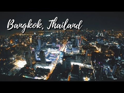 AMAZING Rooftop Dinner & Views at Baiyoke Sky Hotel and a Tuk Tuk Taxi Drive in Bangkok